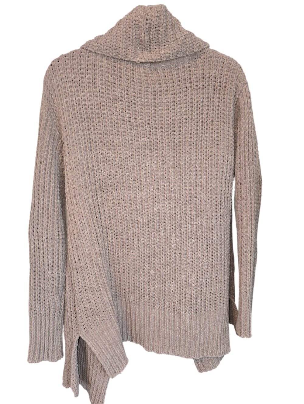 POL Soft Knit Open Front Slouchy Cardigan Oversized Mocha Taupe NWT Size Small - Picture 8 of 14